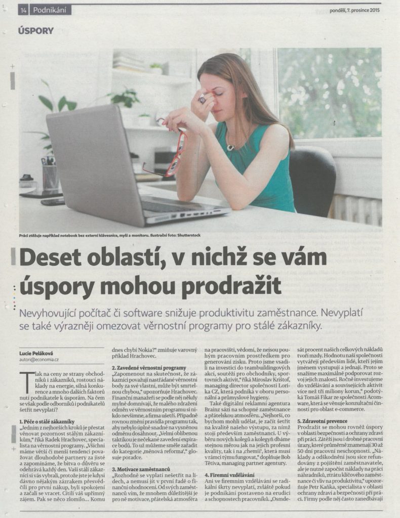 Deset oblastí, v nichž se vám úspory mohou prodražit