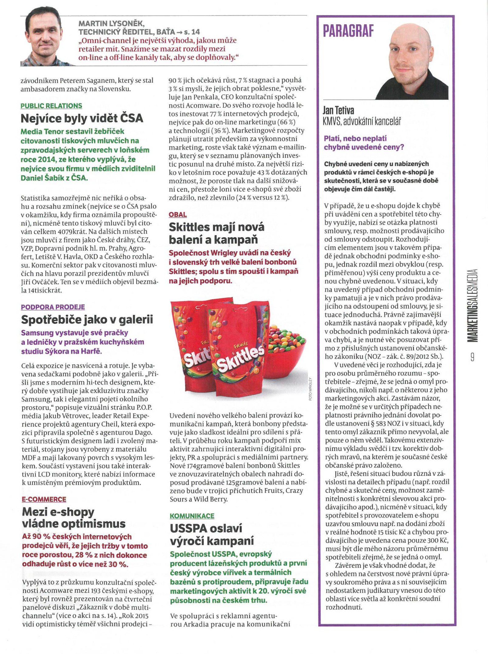MSM-Mezi e-shopy vládne optimismus (3)