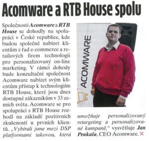 MaM-Acomware a RTB House spolu