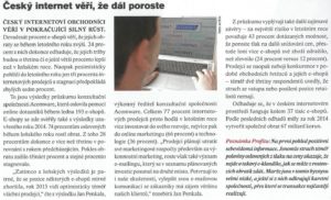 Český internet věří, že dál poroste