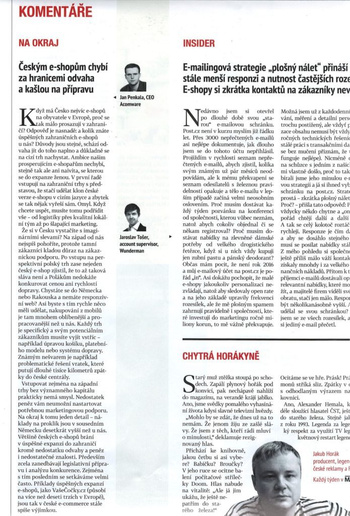 Českým e-shopům chybí za hranicemi odvaha a kašlou na přípravu